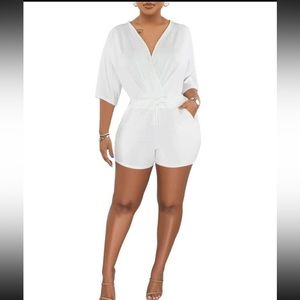 White romper